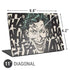 DC Comics The Joker Vintage Laughing Universal Laptop 11in (8.8 x 6.2in) Skin